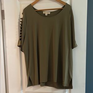 Olive Green Women's Top